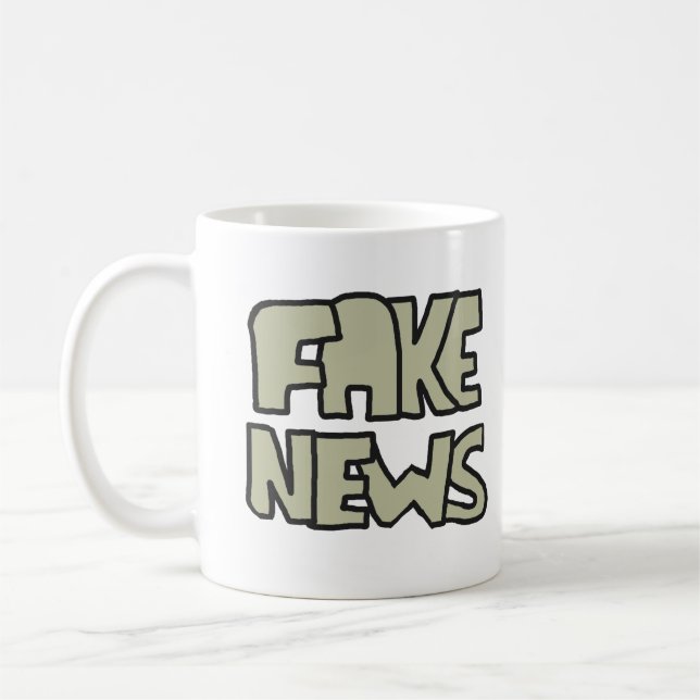 Fake News Coffee Mug (Left)