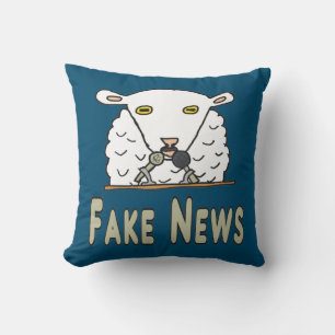 Fake News Cushion