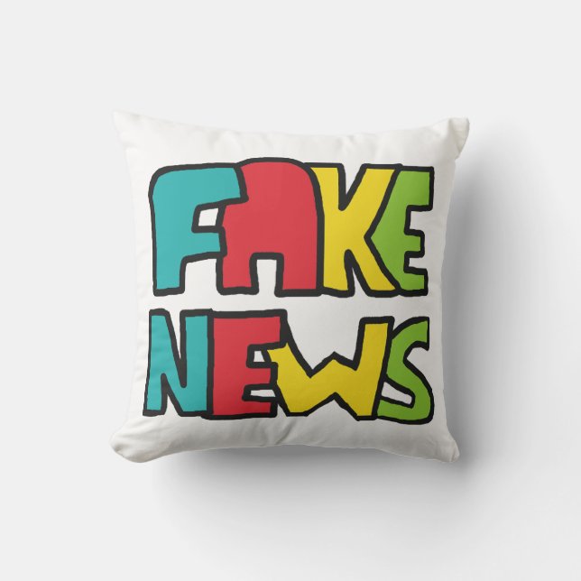 Fake News Cushion (Front)