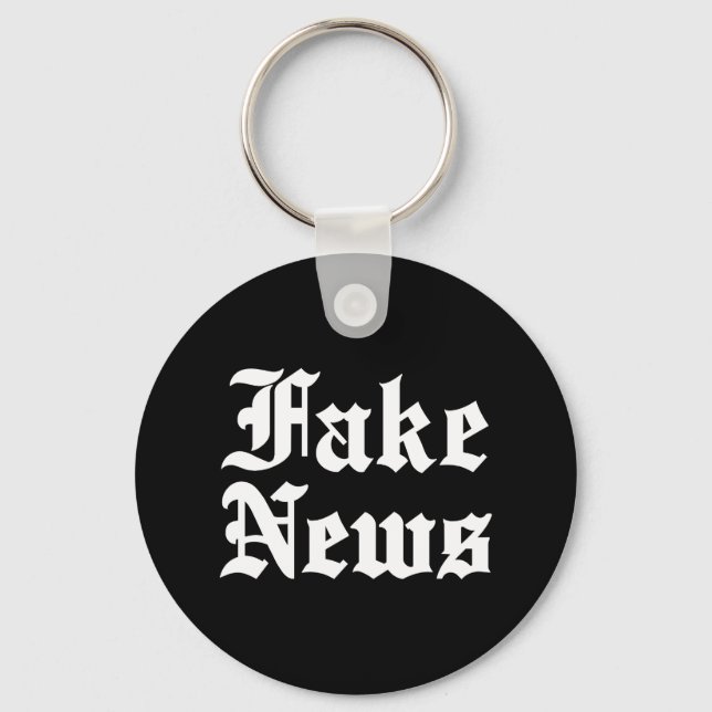 Fake News Key Ring (Front)