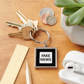 FAKE NEWS KEYCHAIN