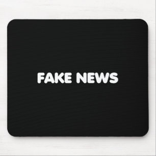 Fake News Media Politics Trump Supporter Republica Mouse Pad