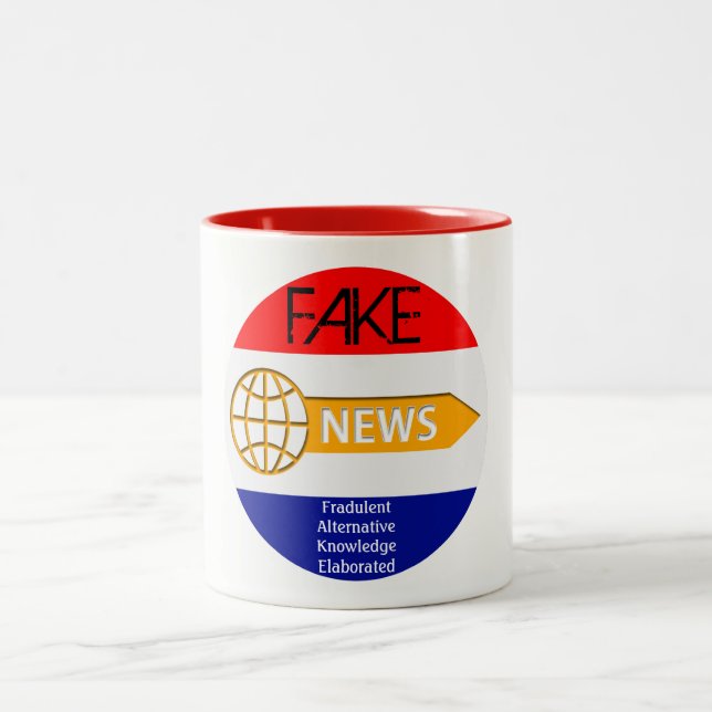 FAKE News Mug (Center)
