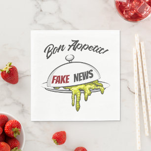 Fake News Napkin