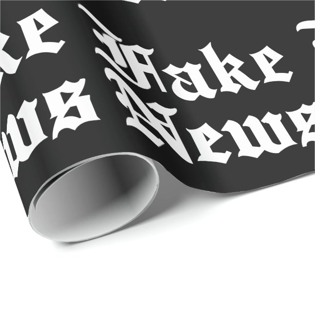 Fake News Wrapping Paper (Roll Corner)