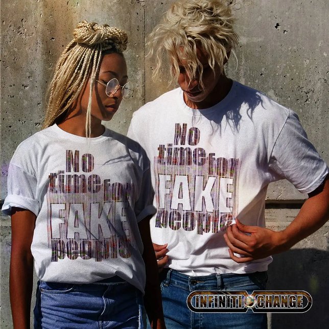 FAKE PEOPLE | Grunge | Pastels | Text-Related | T-Shirt (Creator Uploaded)