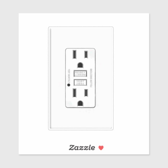 Fake Power Outlet Plate Gag (Sheet)