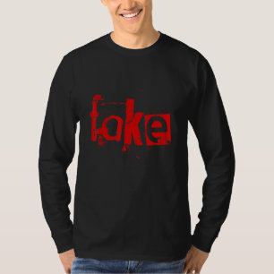 Fake Punk Emo  Goth Heavy Metal Streetwear T-Shirt