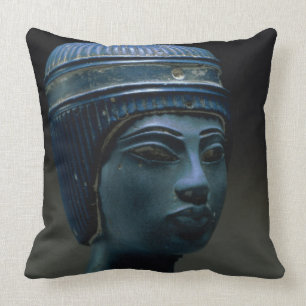 Fake royal head, originally thought to be Tutankha Cushion