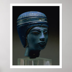 Fake royal head, originally thought to be Tutankha Poster