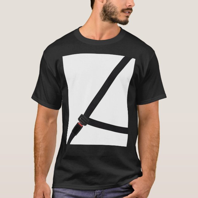 Fake seat belt Graphic T-Shirt (Front)