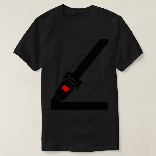 Fake Seat Belt T-Shirt (Design Front)
