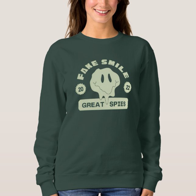 fake smile great spies Hoodie (Front)