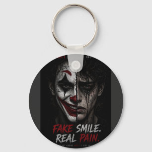 “Fake Smile, Real Pain: The Truth Behind Man Key Ring