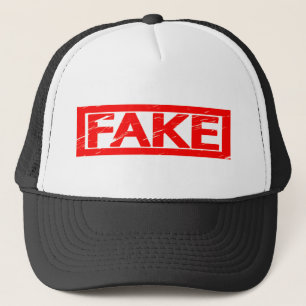 Fake Stamp Trucker Hat
