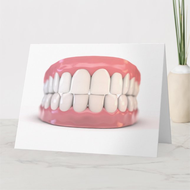 Fake Teeth Set  Card (Front)