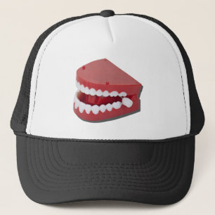 FakeChatteringTeeth081311 Trucker Hat