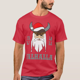 Fala Lala Valhalla Christmas Santa Viking Nordic M T-Shirt