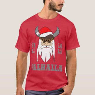 Fala Lala Valhalla Christmas Santa Viking Nordic M T-Shirt
