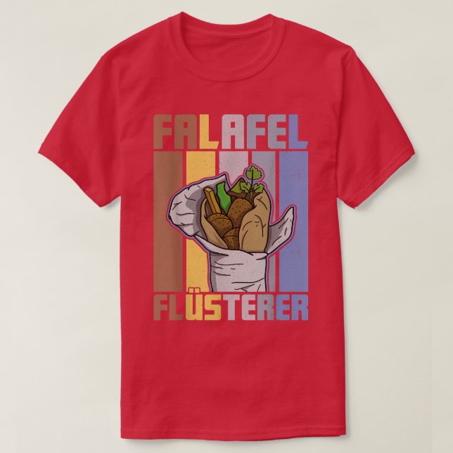 falafel beans arabic cuisine egypt vegan vacation2 T-Shirt (Design Front)