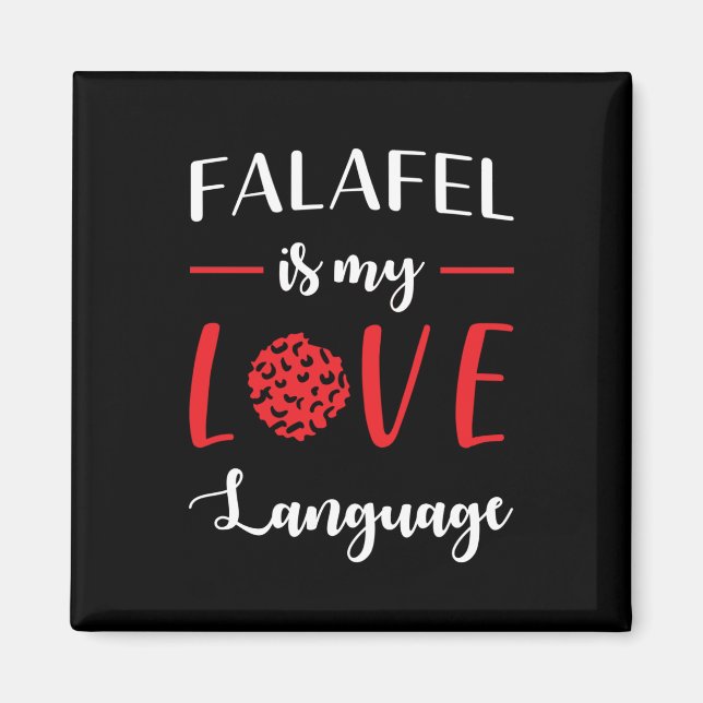Falafel Love Magnet (Front)