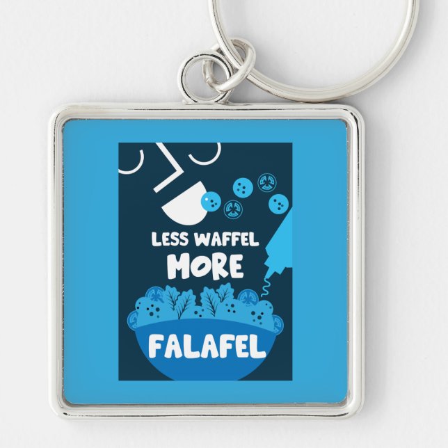 Falafel Street Food Key Ring (Front)