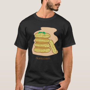Falafelicious Hummus Kebap Levantine Food Chef T-Shirt