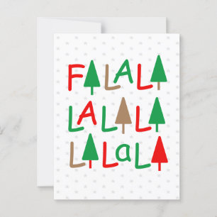 FaLaLa... Christmas card