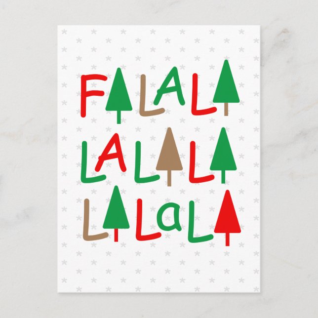 FaLaLa... Christmas card (Front)
