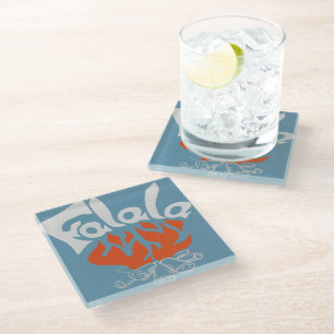 FaLaLa Glass Coaster
