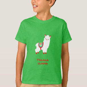 FaLaLa Llama Custom Colour T-Shirt