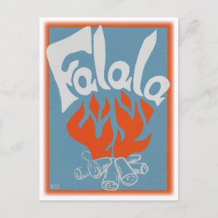 FaLaLa Postcard