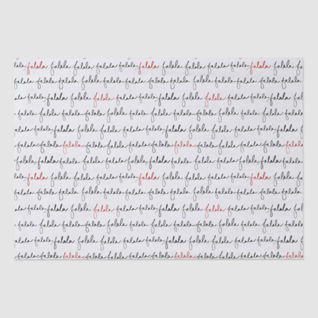 Falala Tissue Paper (Front)