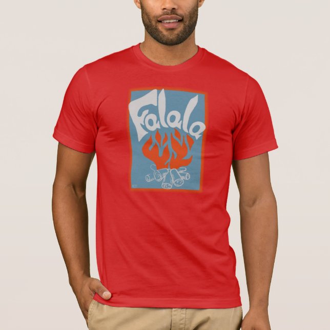 FaLaLa Vintage Block Print T-Shirt (Front)