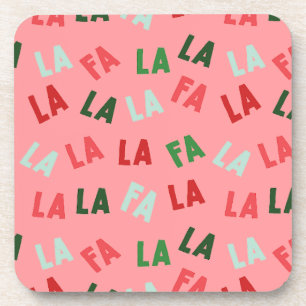 FaLaLaLa Christmas Coaster