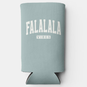 FALALALA VIBES Holiday Seltzer Can Cooler