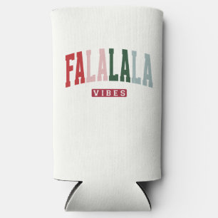 FALALALA VIBES Holiday Seltzer Can Cooler