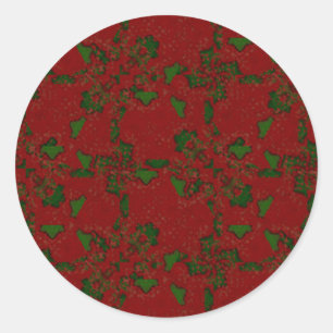 Falalalala Classic Round Sticker