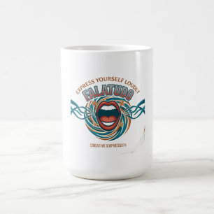 Falatudo Graphic Long Sleeve Shirt Coffee Mug