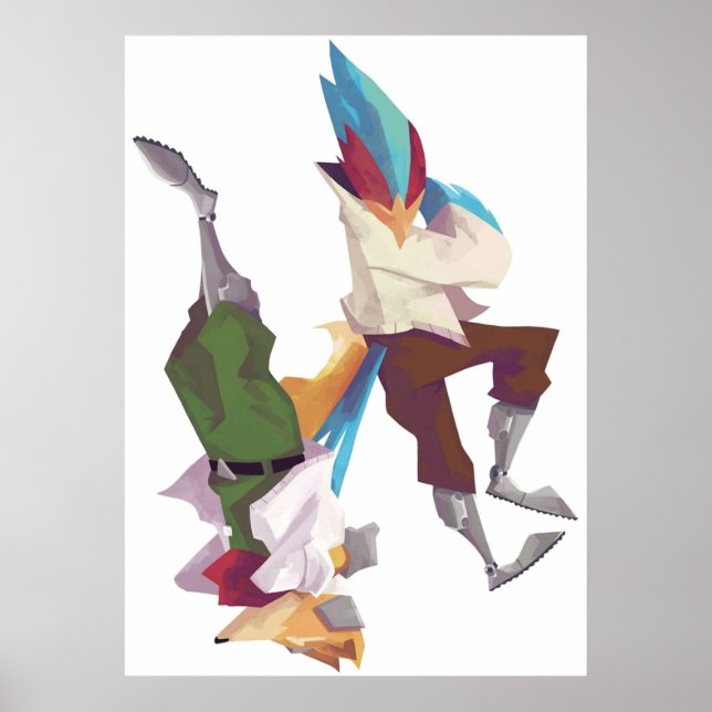 Falco and Fox Poster (Front)
