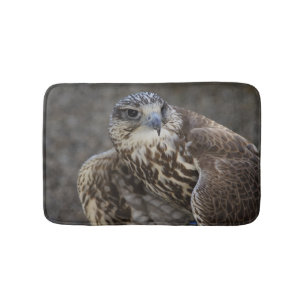 Falco cherrug bath mat