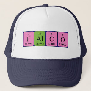 Falco periodic table name hat