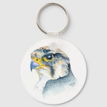 Falcon 5.7 cm Basic Button Key Ring