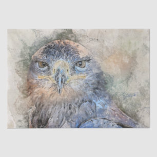 Falcon Bird Artwork Decoupage Tissue Paper