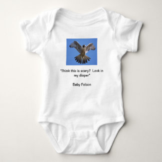 Falcon Diaper Check Baby Bodysuit