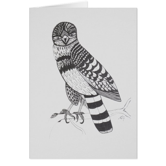 Falcon Greeting Card (Front)