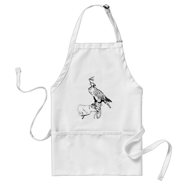 Falcon on Glove Apron (Front)