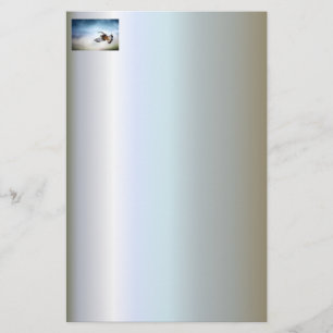 Falcon Soaring in the Sky Stationery