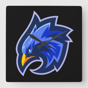 Falcon Square Wall Clock