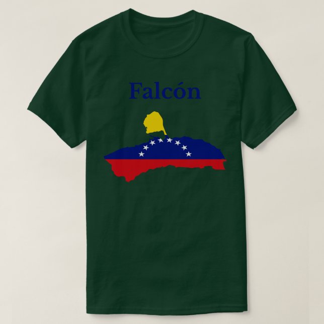 Falcon State Venezuela T-Shirt (Design Front)